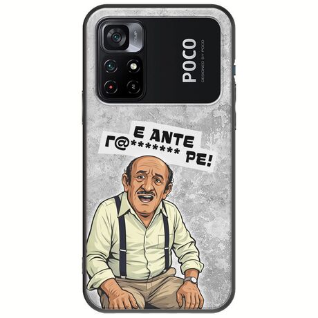 Θήκη Epic Quotes - Πρόβλημα? Xiaomi Poco M4 Pro 4G Black TPU (Μαύρη Σιλικόνη)