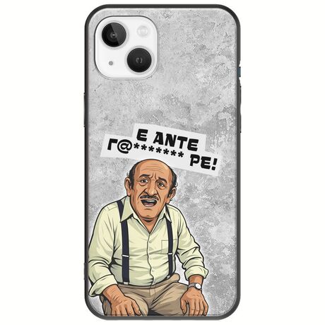 Θήκη Epic Quotes - Πρόβλημα? iPhone 14 Black TPU (Μαύρη Σιλικόνη)