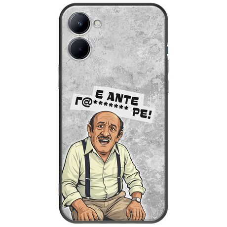 Θήκη Epic Quotes - Πρόβλημα? Realme C33 Black TPU (Μαύρη Σιλικόνη)