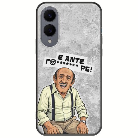 Θήκη Epic Quotes - Πρόβλημα? Samsung Galaxy S25 Edge 5G Black TPU (Μαύρη Σιλικόνη)