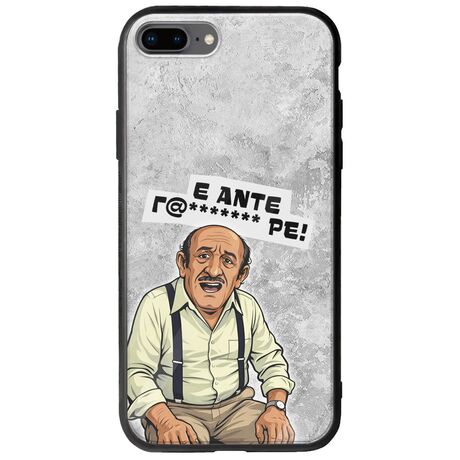 Θήκη Epic Quotes - Πρόβλημα? iPhone 7 Plus Groove TPU (Tempered Glass και TPU)