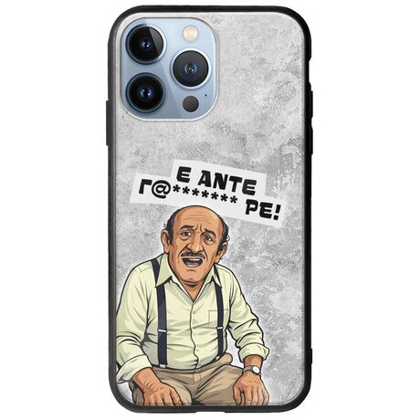 Θήκη Epic Quotes - Πρόβλημα? iPhone 13 Pro Groove TPU (Tempered Glass και TPU)