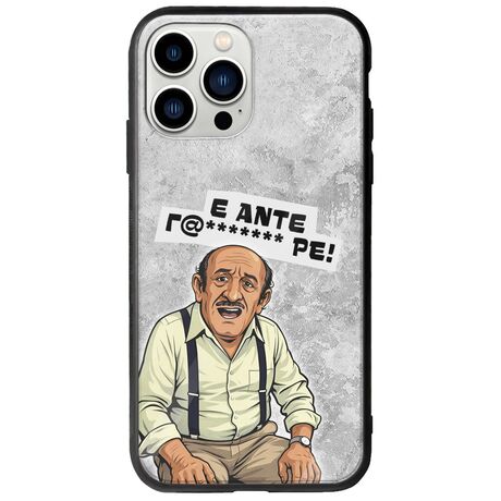 Θήκη Epic Quotes - Πρόβλημα? iPhone 14 Pro Groove TPU (Tempered Glass και TPU)