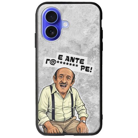 Θήκη Epic Quotes - Πρόβλημα? iPhone 16 Groove TPU (Tempered Glass και TPU)