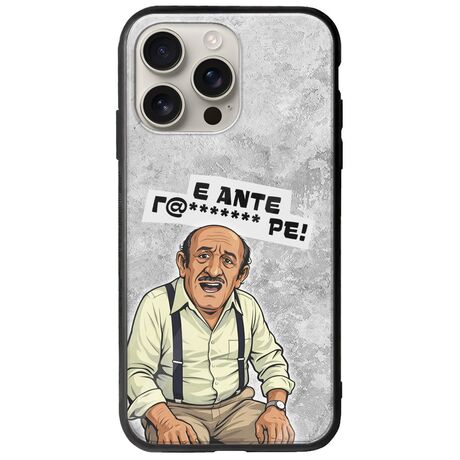 Θήκη Epic Quotes - Πρόβλημα? iPhone 16 Pro Groove TPU (Tempered Glass και TPU)