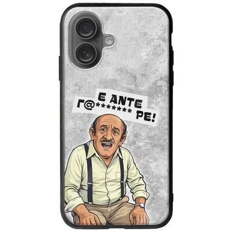 Θήκη Epic Quotes - Πρόβλημα? iPhone 16 Plus Groove TPU (Tempered Glass και TPU)