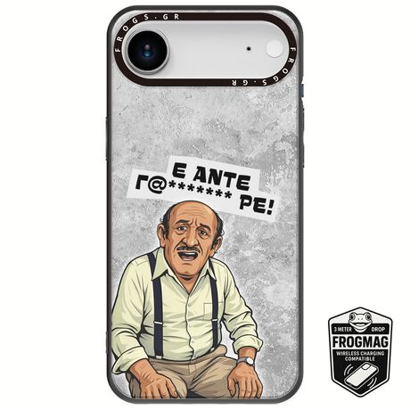 Θήκη Epic Quotes - Πρόβλημα? iPhone Air FrogMag 3M (Wireless Ready, Drop Tested, Black Frame & Edges)