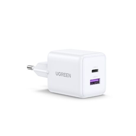 UGREEN X516 φορτιστής 30W USB-C PD USB-A λευκός