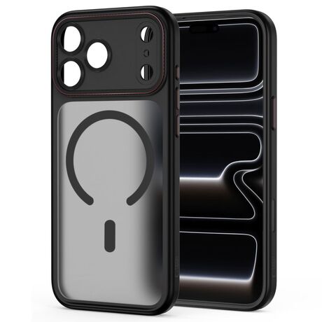 Προστατευτική μαύρη θήκη Tech Protect Magcam για iPhone 18 Pro Max