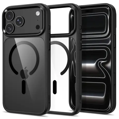 Tech Protect Magmat MagSafe iPhone 18 Pro Max Clear  Black