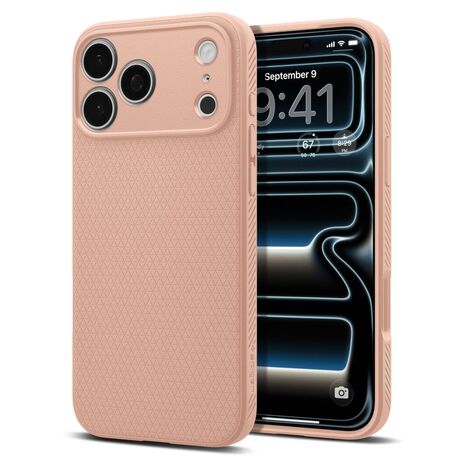 Θήκη Spigen Liquid Air iPhone 17 Pro Max Rose Titamium