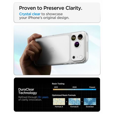 Spigen Ultra Hybrid θήκη iPhone 18 Pro Max Crystal Clear