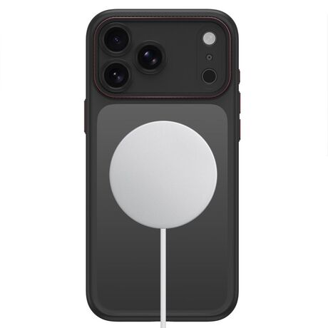 Ματ μαύρη θήκη iPhone 18 Pro Max με προστασία κάμερας Magcam
