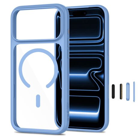 iPhone 18 Pro Max MagSafe θήκη και προστατευτικό τζαμάκι Light Blue