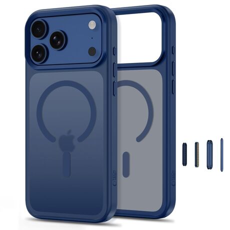 Σκούρο μπλε θήκη MagSafe Tech Protect για iPhone 17 Pro και iPhone 18 Pro