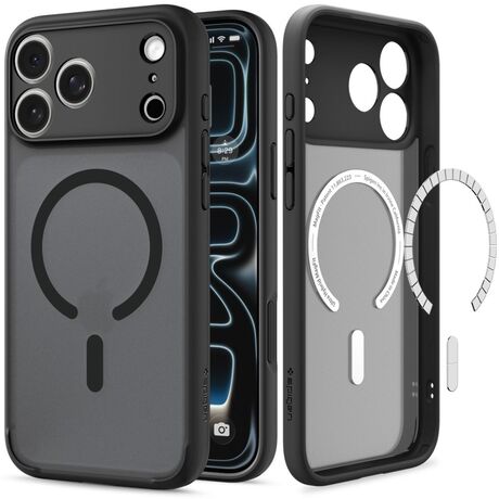 Spigen Ultra Hybrid MagSafe Frost Black για iPhone 18 Pro