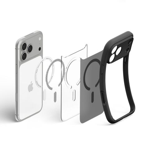 Μαύρη θήκη Spigen MagFit για iPhone 17 Pro και iPhone 18 Pro
