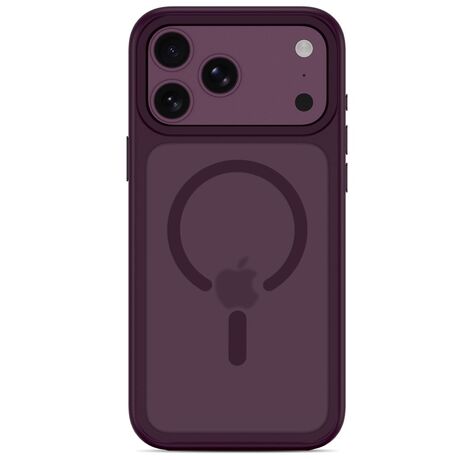 Tech Protect MagMat Matte Dark Cherry θήκη iPhone 17 Pro / 18 Pro