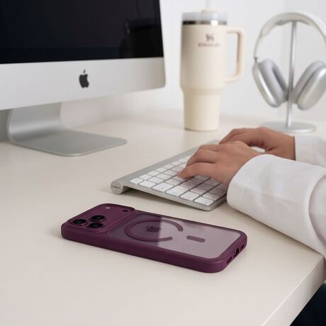 Tech Protect MagOne MagSafe θήκη με 2 tempered glass για iPhone 18 Pro