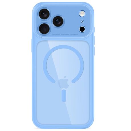 Μπλε διάφανη θήκη MagSafe Tech Protect για iPhone 17 Pro και iPhone 18 Pro