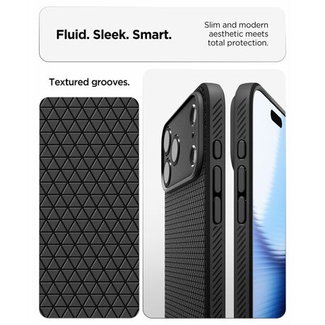 Λεπτή μαύρη θήκη Spigen για iPhone 18 Pro