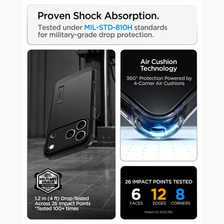 Spigen Tough Armor T με Air Cushion και MagSafe για iPhone 18 Pro