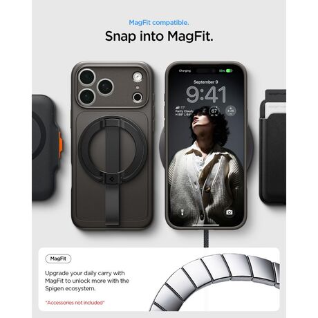 Spigen Thin Fit Black ACS12144 για iPhone 17 Pro / 18 Pro