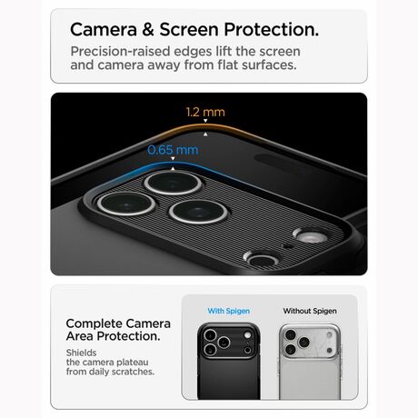 Spigen iPhone 18 Pro Max Optik Armor Mag MagSafe Black θήκη