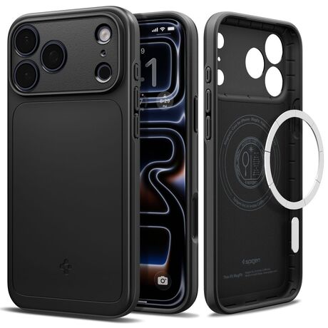 Spigen Thin Fit MagSafe θήκη iPhone 17 Pro Max Black