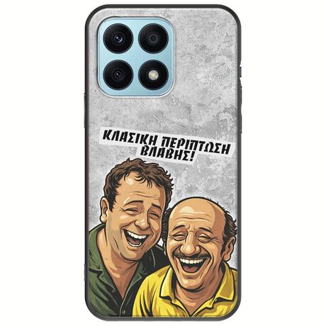 Θήκη Epic Quotes - Κλασική Περίπτωση Βλάβης Honor X8a Black TPU (Μαύρη Σιλικόνη)