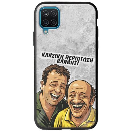 Θήκη Epic Quotes - Κλασική Περίπτωση Βλάβης Samsung Galaxy M12 Groove TPU (Tempered Glass και TPU)