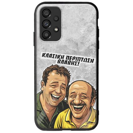 Θήκη Epic Quotes - Κλασική Περίπτωση Βλάβης Samsung Galaxy A33 5G Groove TPU (Tempered Glass και TPU)