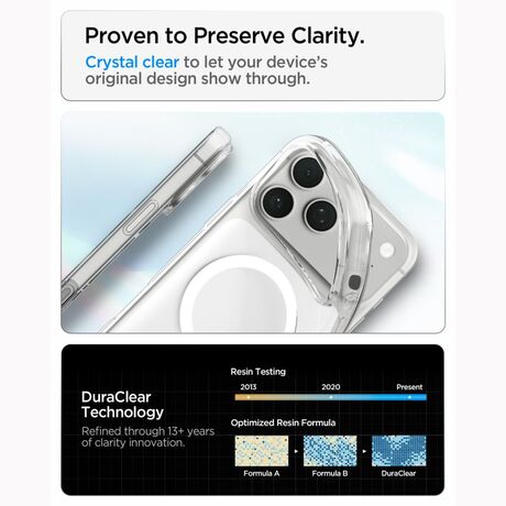 Λεπτή διάφανη MagSafe θήκη iPhone 17 Pro / 18 Pro