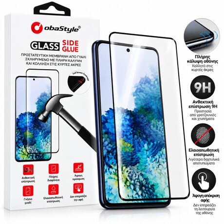 3D Curved Side Glue Tempered Glass για Motorola Moto G85 5G και Edge 50 Fusion