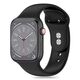 Εύκαμπτο λουράκι Tech Protect για Apple Watch SE και 6/7/8Λουράκι Tech Protect Silicone Black για Apple Watch 38/40/41mm