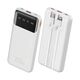 Power Bank WK WP-63 λευκό με διπλή έξοδο PD και QC3.0