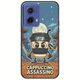 Brainrot - Cappuccino Assasino Motorola Moto G85 5G Black TPU (Μαύρη Σιλικόνη)