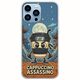 Brainrot - Cappuccino Assasino iPhone 14 Pro Max Flexible TPU (Διάφανη Σιλικόνη)