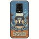 Brainrot - Cappuccino Assasino Xiaomi Redmi Note 9S / 9 Pro / 9 Pro Max Black TPU (Μαύρη Σιλικόνη)