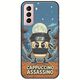 Brainrot - Cappuccino Assasino Samsung Galaxy S22 Black TPU (Μαύρη Σιλικόνη)
