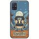 Brainrot - Cappuccino Assasino Samsung Galaxy A71 Black TPU (Μαύρη Σιλικόνη)