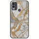 The Marble Collection - Elegance Nokia C22 Black TPU (Μαύρη Σιλικόνη)