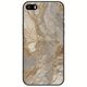 The Marble Collection - Natural iPhone 5/5s/SE 2016 Black TPU (Μαύρη Σιλικόνη)