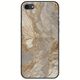 The Marble Collection - Natural iPhone SE (2022) 5G Black TPU (Μαύρη Σιλικόνη)