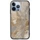 The Marble Collection - Natural iPhone 13 Pro Groove TPU (Tempered Glass και TPU)
