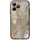 The Marble Collection - Natural Realme Note 50 Groove TPU (Tempered Glass και TPU)