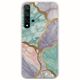 The Marble Collection - Pastel Huawei Nova 5T Flexible TPU (Διάφανη Σιλικόνη)