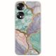 The Marble Collection - Pastel Honor 70 5G Flexible TPU (Διάφανη Σιλικόνη)