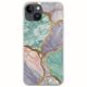 The Marble Collection - Pastel iPhone 15 Plus Flexible TPU (Διάφανη Σιλικόνη)
