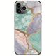 The Marble Collection - Pastel iPhone 11 Pro Max Black TPU (Μαύρη Σιλικόνη)